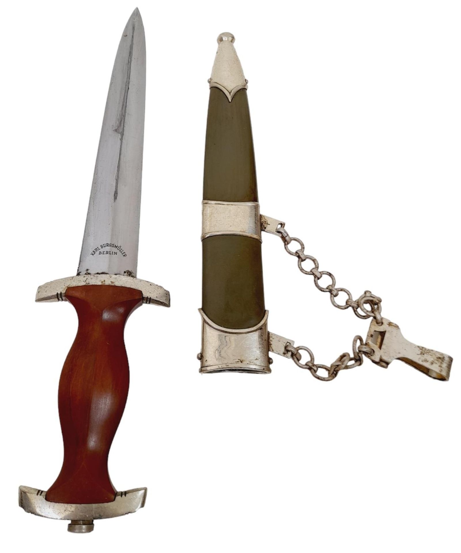 3rd Reich NPEA Student Leaders Dagger with chain from the National Political Institute of - Bild 7 aus 7