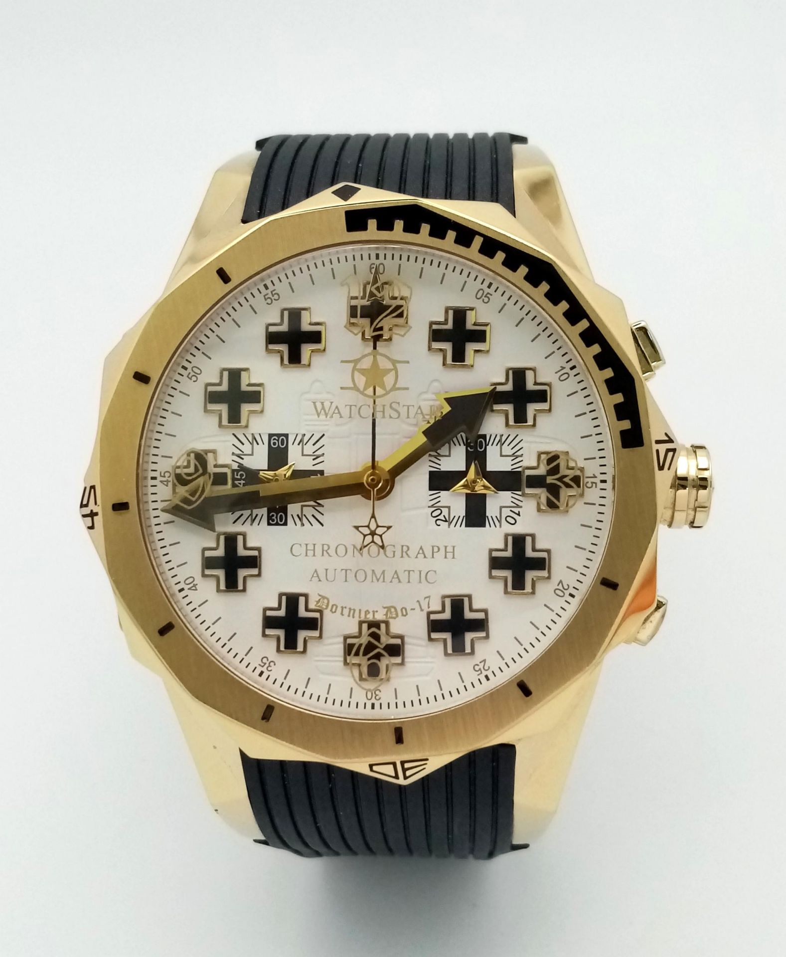 An Unworn, Military DNA, Automatic Chronograph Watch Commemorating the German Dornier DO-17. The - Bild 3 aus 6