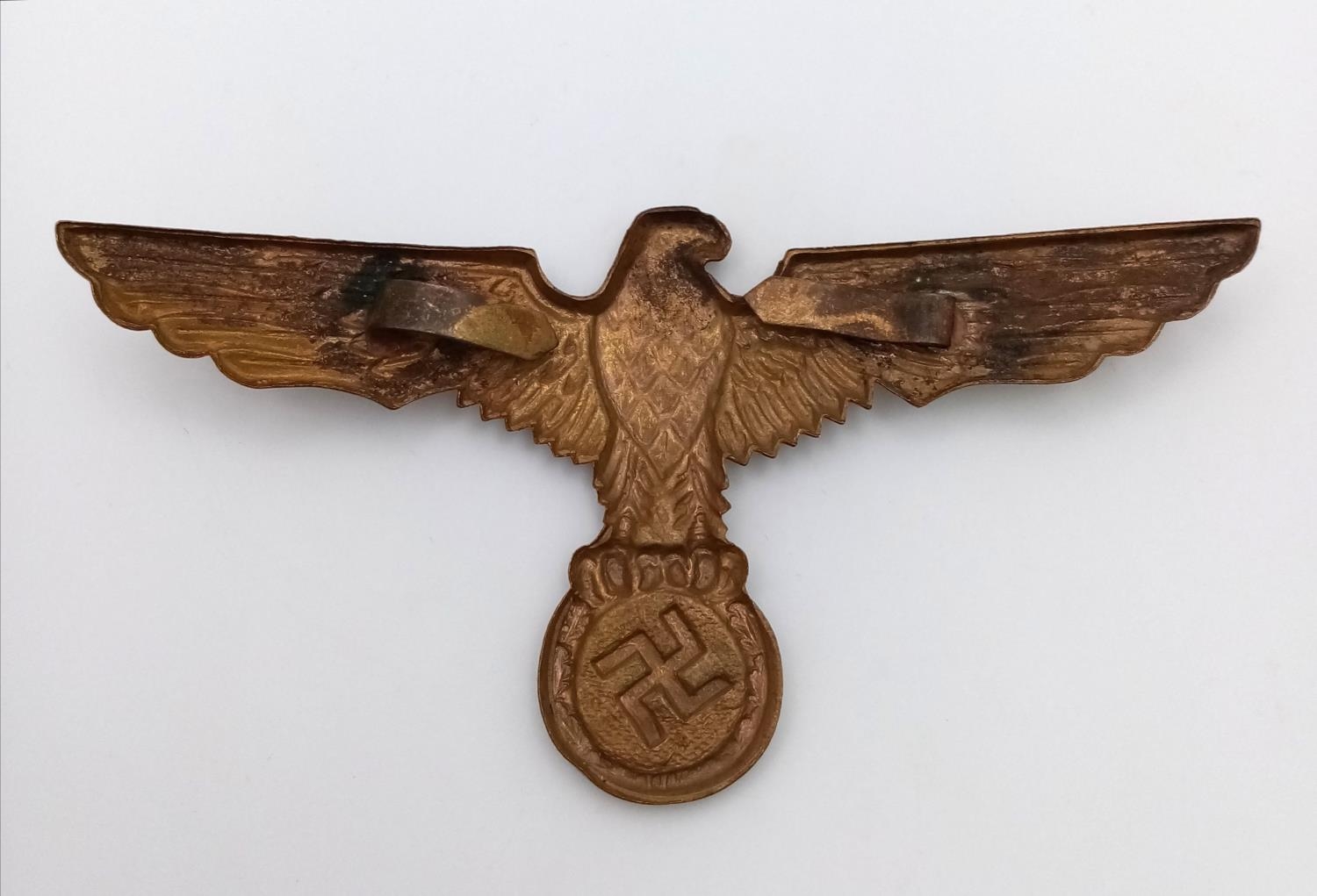 WW2 Kriegsmarine Tropical Hat Badge. - Image 3 of 3