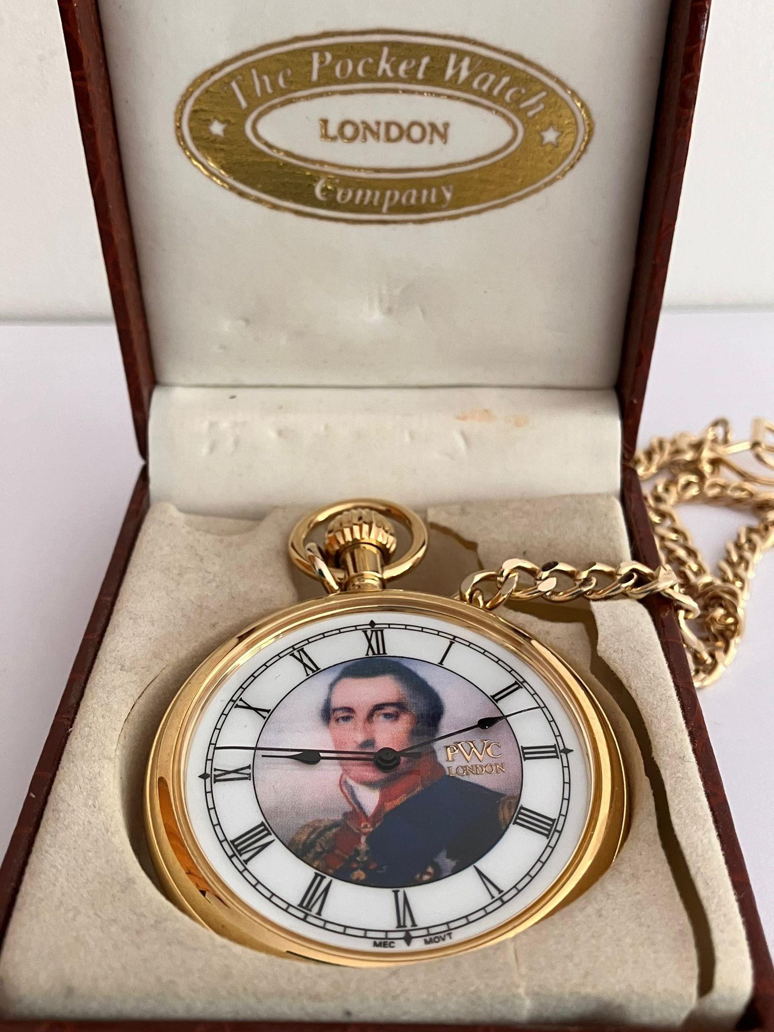 Duke of Wellington POCKET WATCH. Limited Edition of only 500 from the Pocket Watch Company. Complete - Image 3 of 4