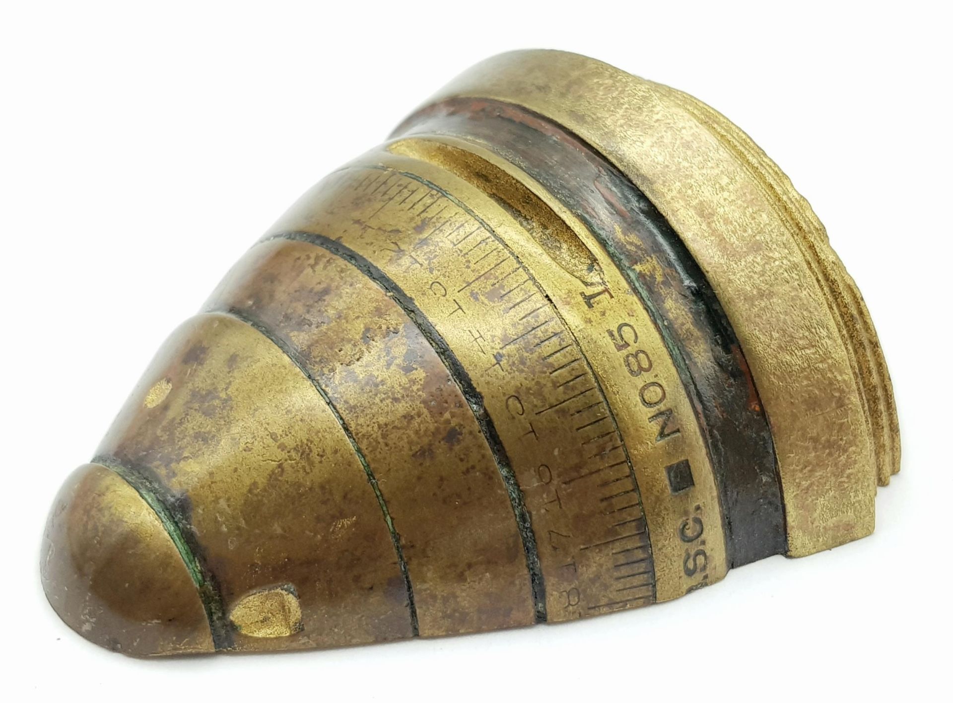 INERT British No 80 Time Fuse. Used on Shrapnel Shells so they would burst in the air, releasing a
