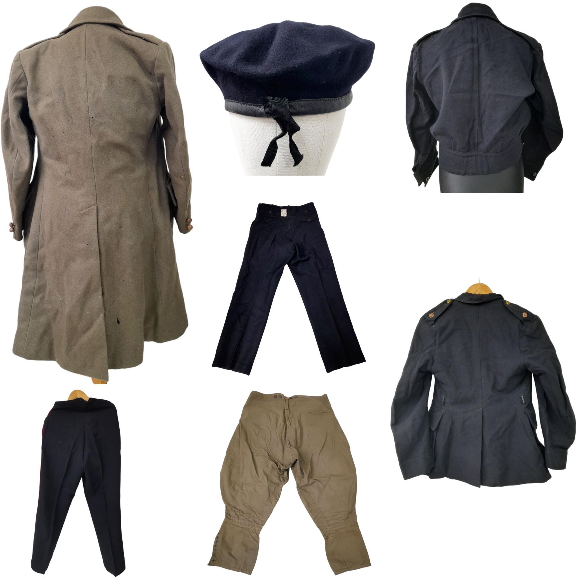 A Selection of Civil Defence WW2 Uniforms and Coat. Includes Churchill cadet tunic. - Image 2 of 5
