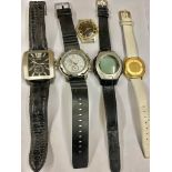 A Lot of Assorted watches , as found