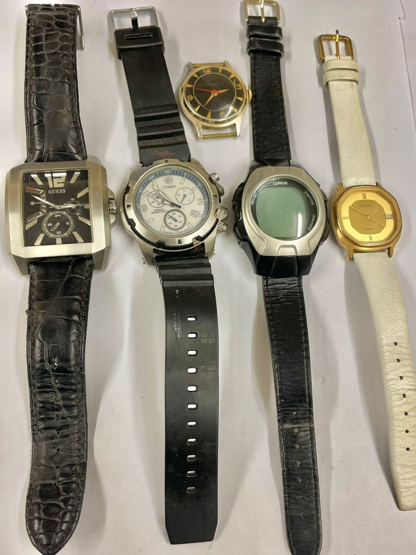 A Lot of Assorted watches , as found