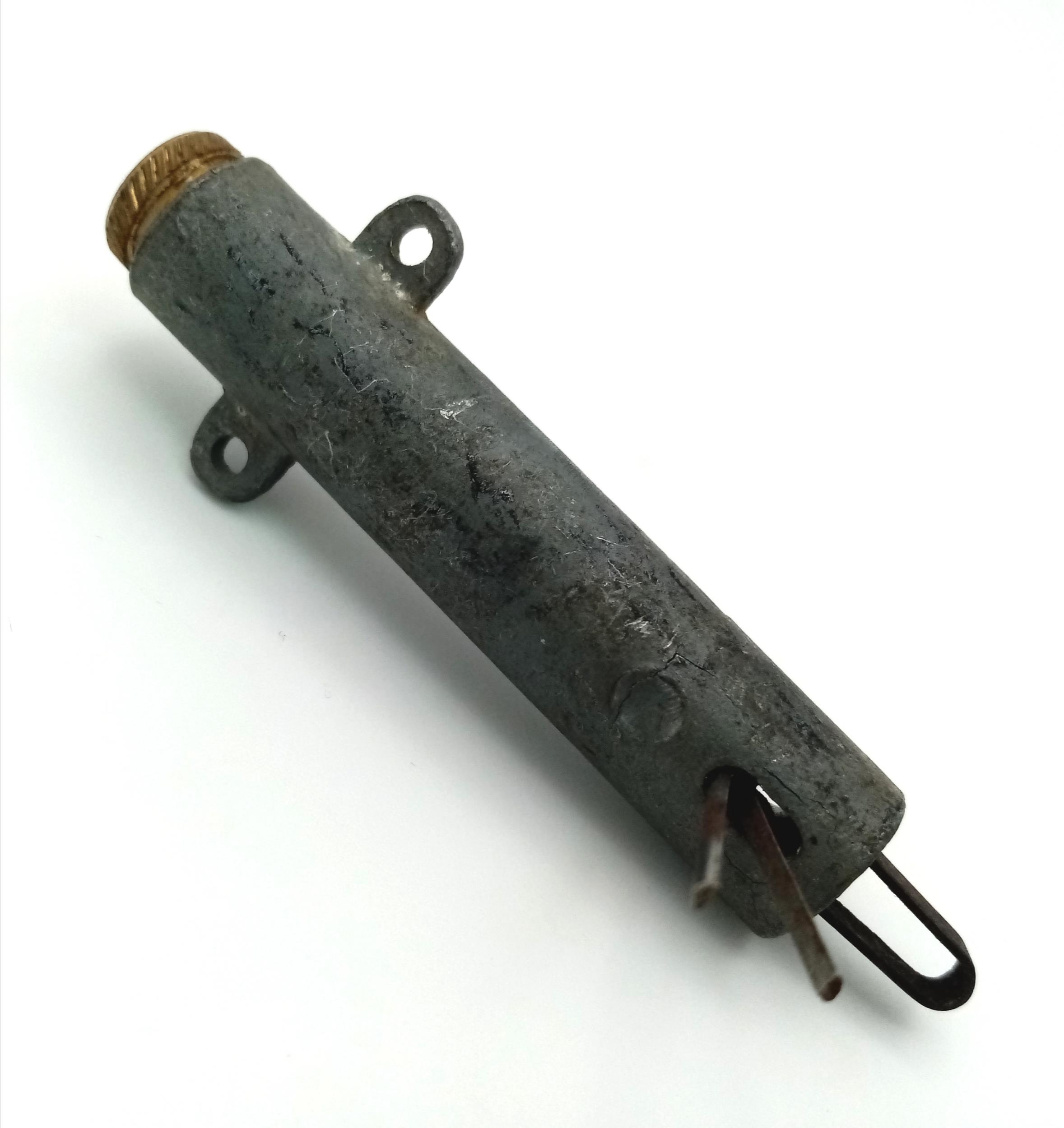 WW2 SOE/OSS Booby Trap Pull Igniter Switch. - Bild 4 aus 4