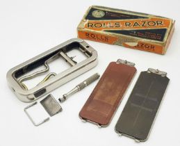 A Vintage Rolls Razor Shaving Kit - Good condition in original packaging.