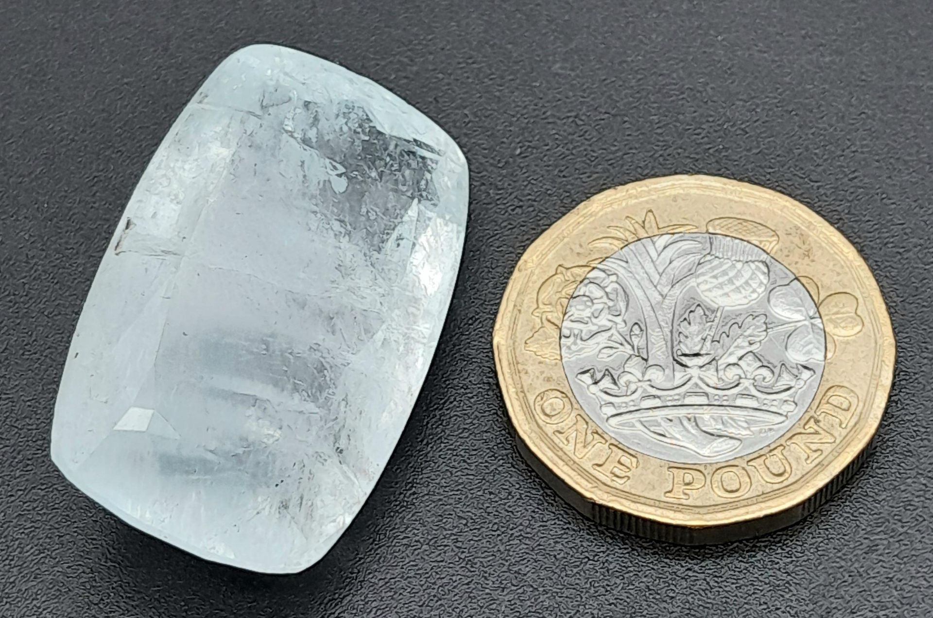 A 54.35ct Large Rare Goshenite Aquamarine - GFCO Swiss Certified. - Image 3 of 4