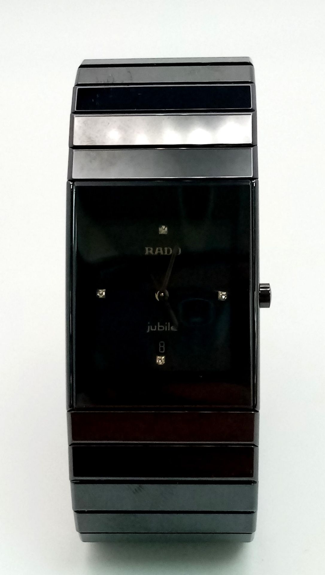 An Excellent Condition Rado Diastar Jubilee Diamond Ceramic Date Watch Model 152.0347.3. Full - Bild 3 aus 6