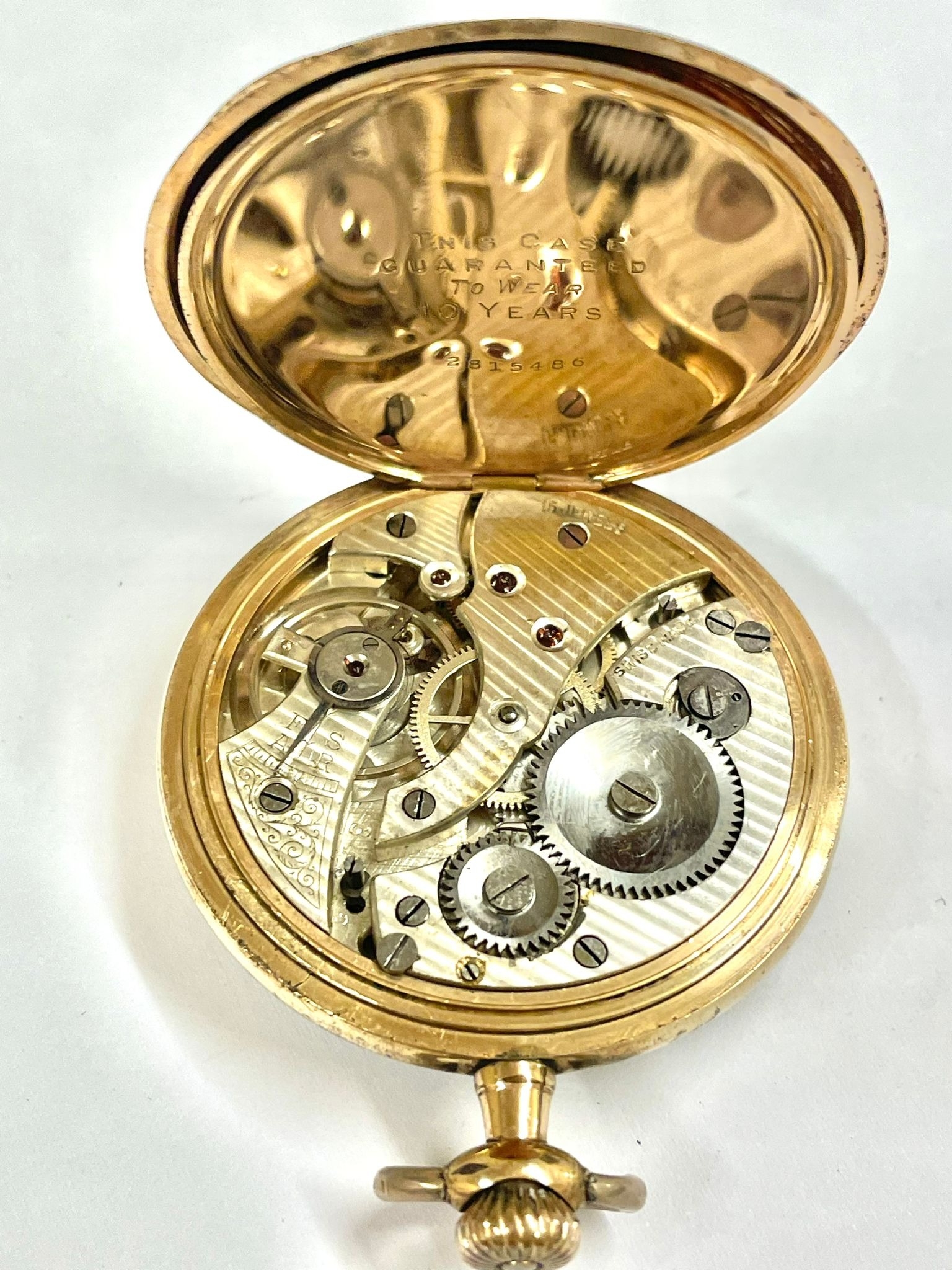 A Vintage gents pocket watch. In working order. - Image 3 of 3