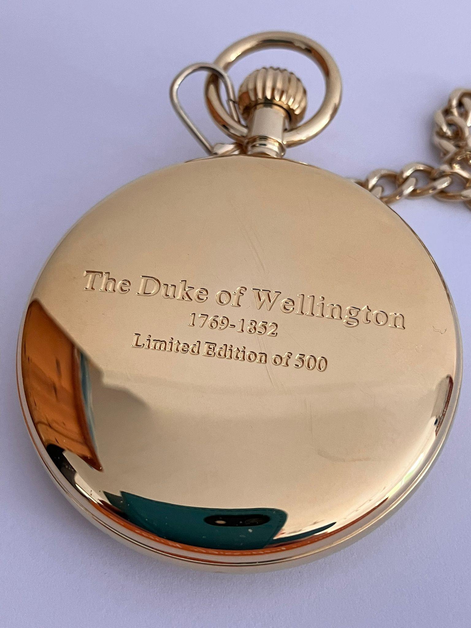Duke of Wellington POCKET WATCH. Limited Edition of only 500 from the Pocket Watch Company. Complete - Image 2 of 4