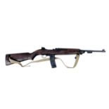 A Deactivated Winchester M1 Carbine Rifle. This .30 calibre rifle was designed by Winchester and