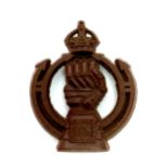 WW2 Rare Prototype Brown Plastic (Cellulose Acetate) Economy Army Air Corps Badge. Later to be