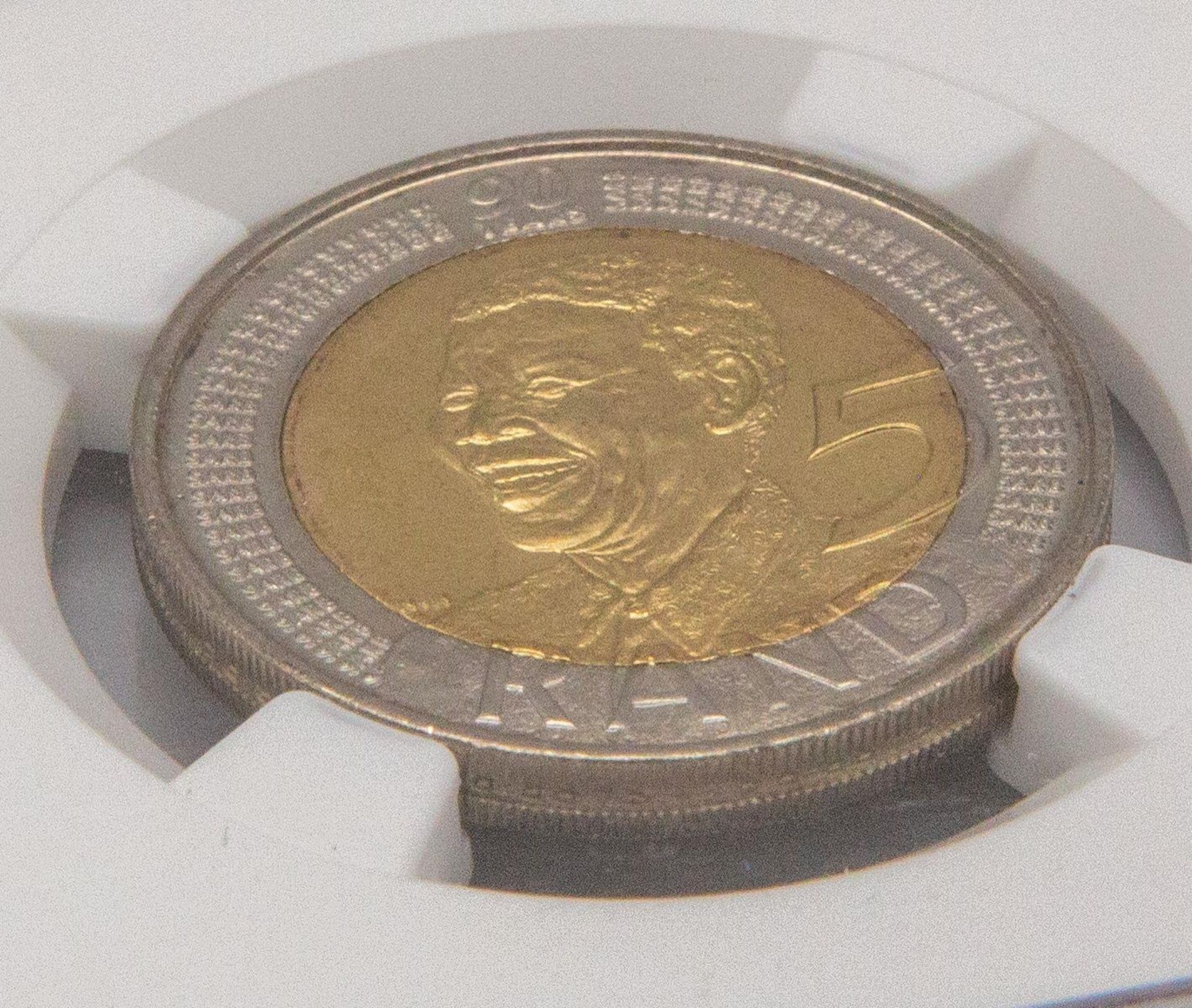 Two Commemorative NGC Sealed Proof Nelson Mandela Coins. - Bild 4 aus 7