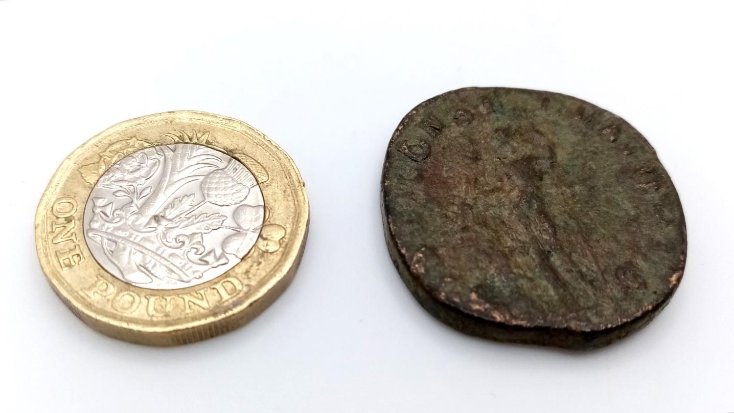 An Ancient Imperial Roman Coin - Gordian III - 238-244 AD. - Bild 2 aus 2