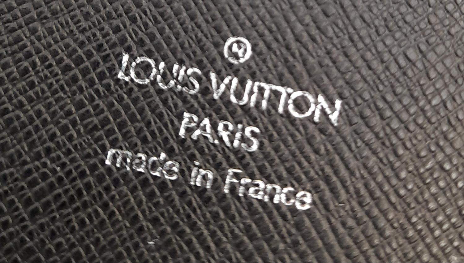 A Louis Vuitton Business Planner Case. Coated canvas exterior with LV logo in the corner. Press stud - Image 4 of 9