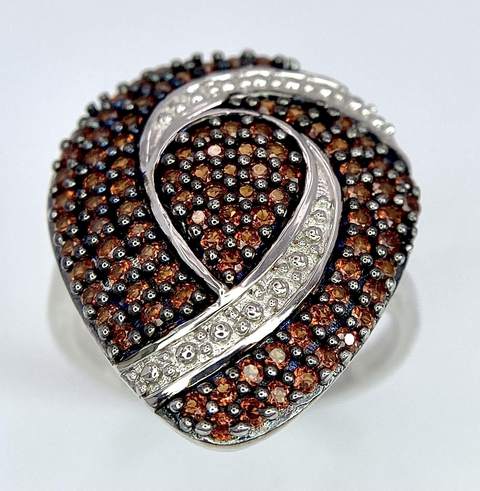 A Stunning, Unworn, Fully Certified Limited Edition (1 of 50), Sterling Silver and Anthill Garnet - Image 3 of 7