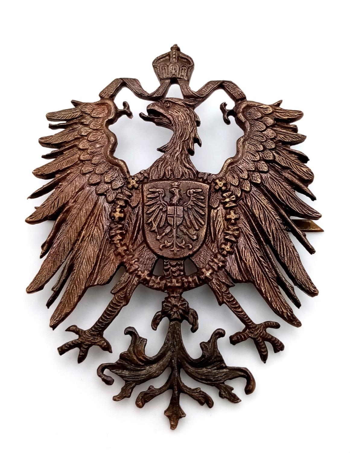 WW1 Imperial German Colonial Hat Badge.