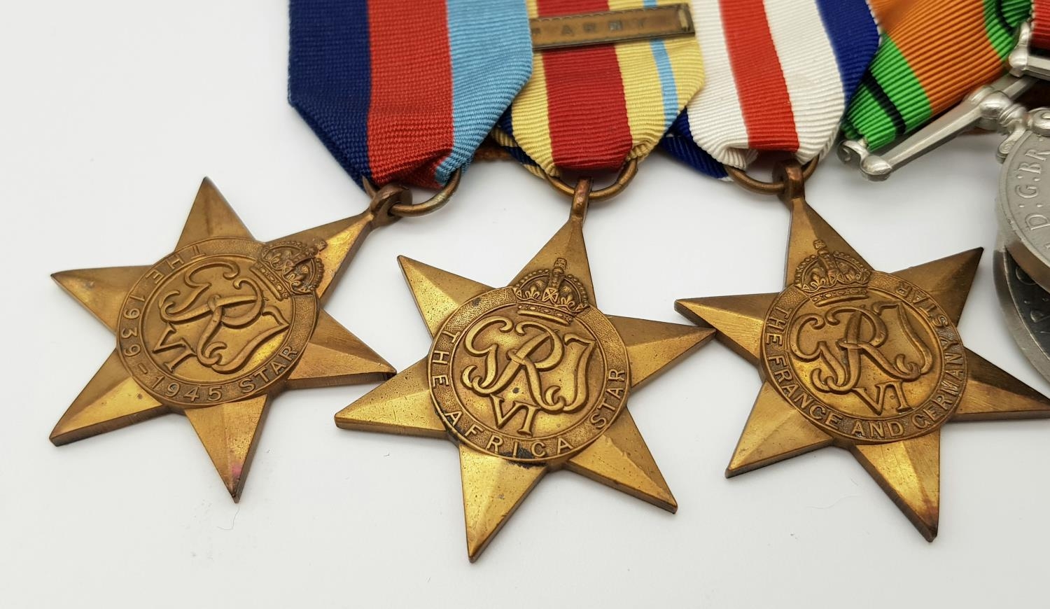 A WW2 long service group of seven medals to the Royal Corps of Signals: consisting of: 1939-1945 - Image 3 of 9