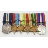 A WW2 Distinguished Service Medal group of six to a Royal Navy Petty Officer for DEMS operations