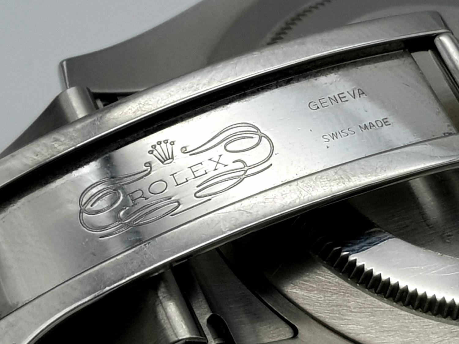 A Beautiful, Refined Rolex Automatic Datejust Gents Watch. Model 116300. Oyster-steel bracelet and - Bild 7 aus 9