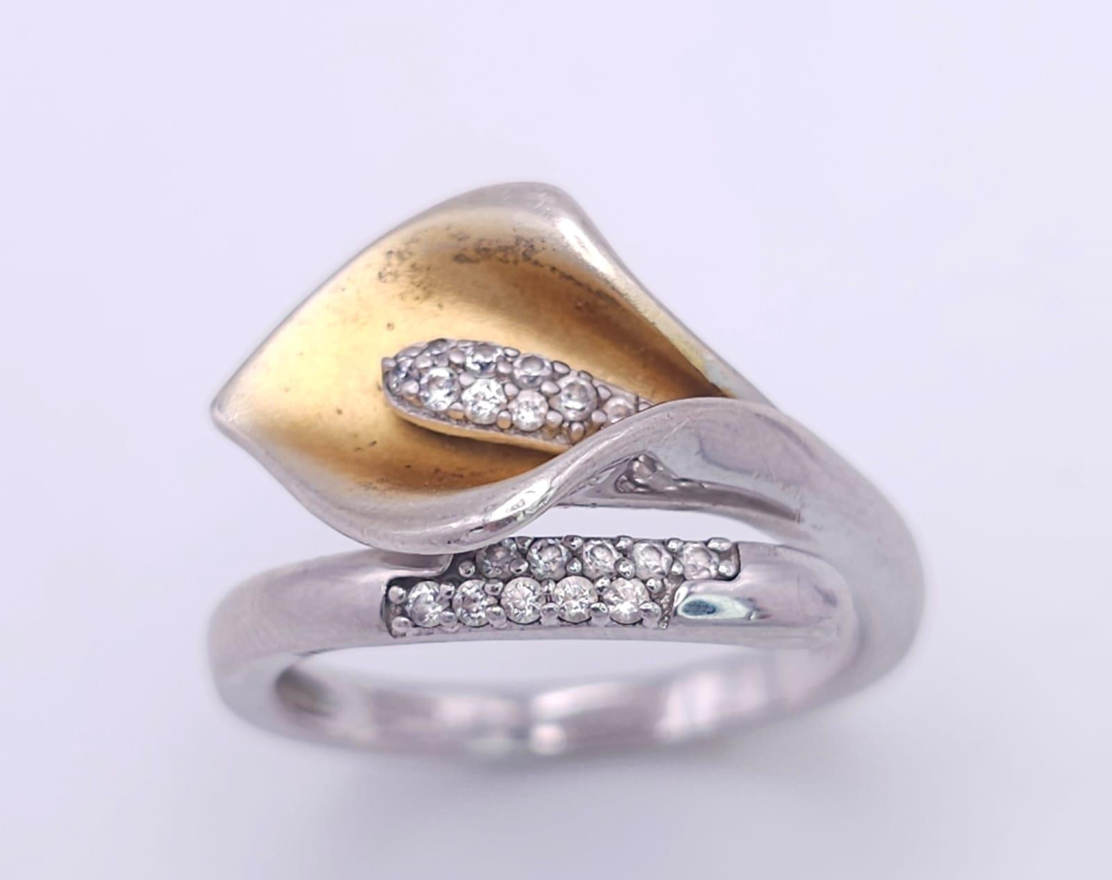 Three Different Style Fancy Sterling Silver Rings - 2 x P, 1 x N. 21.2g total weight. Ref: 016551. - Image 14 of 19