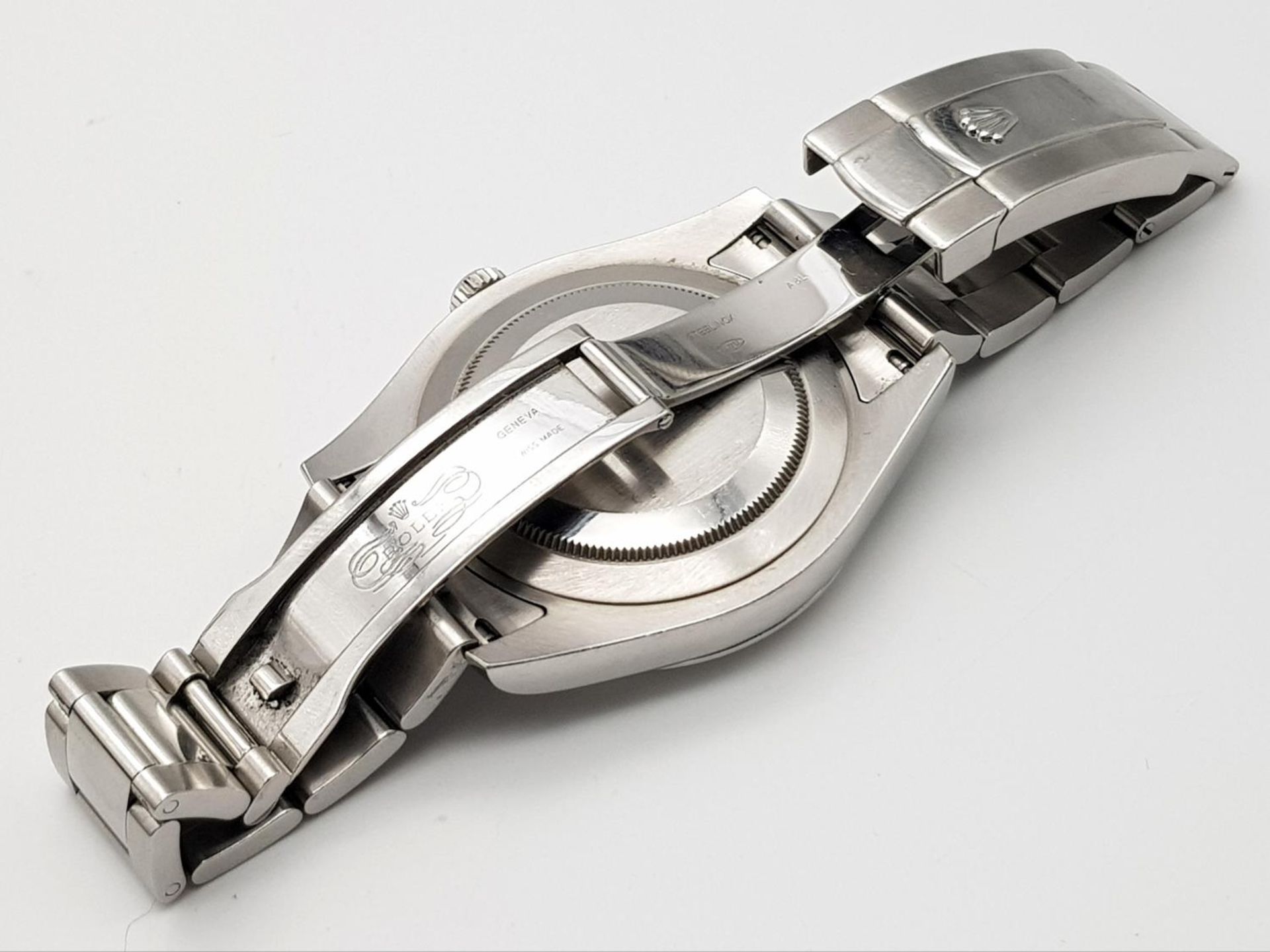 A Beautiful, Refined Rolex Automatic Datejust Gents Watch. Model 116300. Oyster-steel bracelet and - Bild 6 aus 9