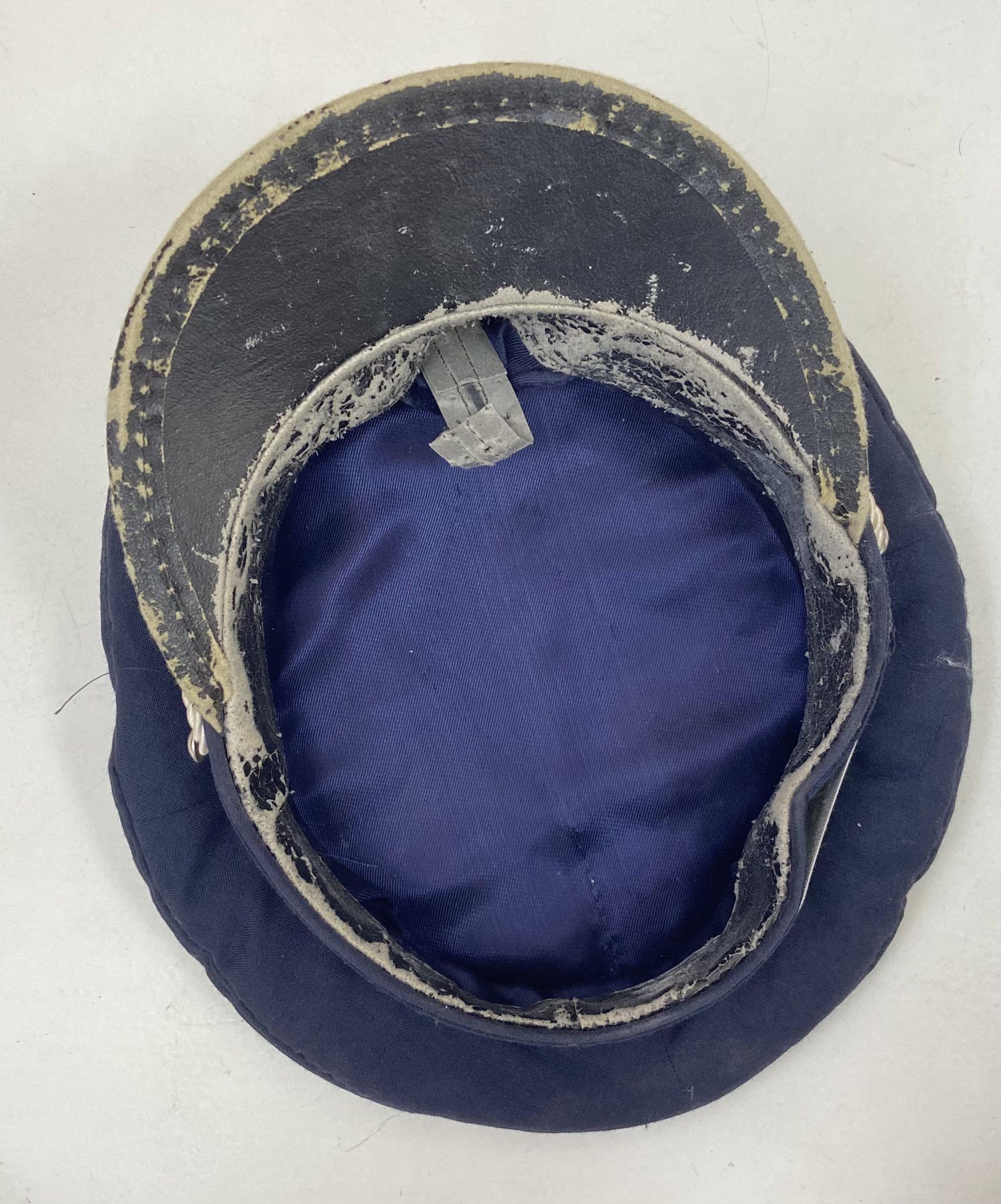 WW2 Polish Jewish Ghetto Police Visor Cap. - Image 4 of 4