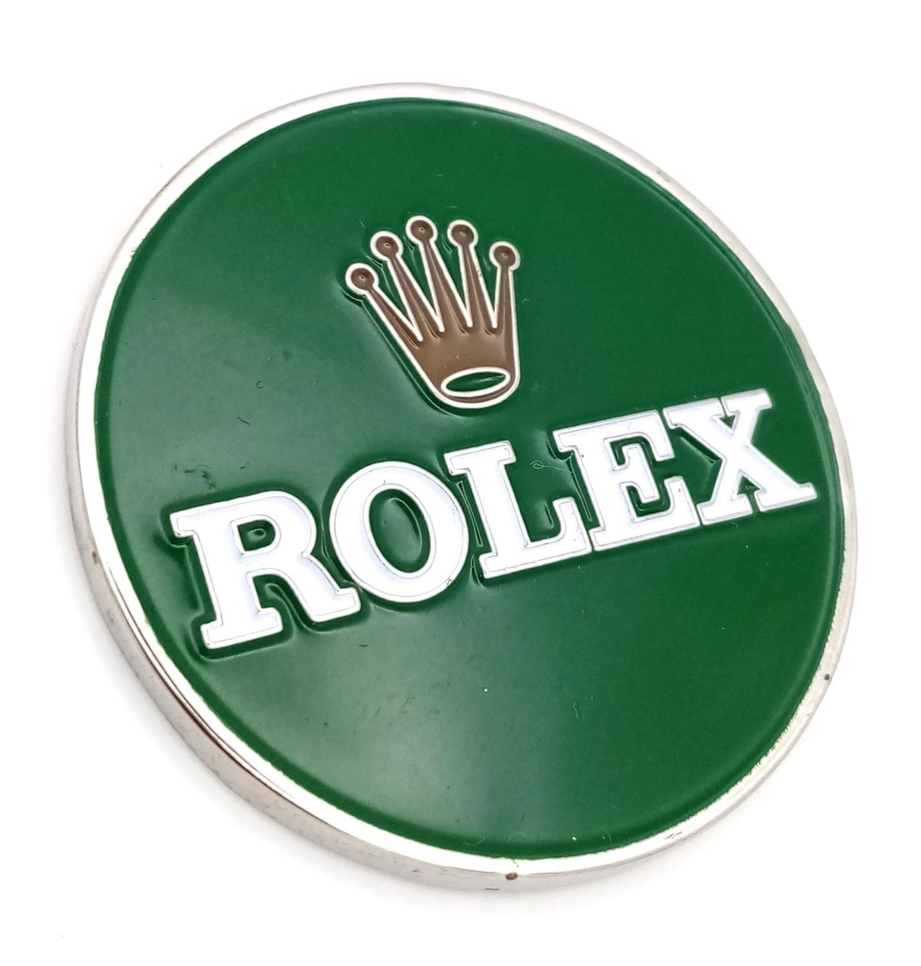 A Rolex Branded Two-Sided Token. Perfect for flipping a 50/50. 3.5cm diameter. - Image 3 of 3