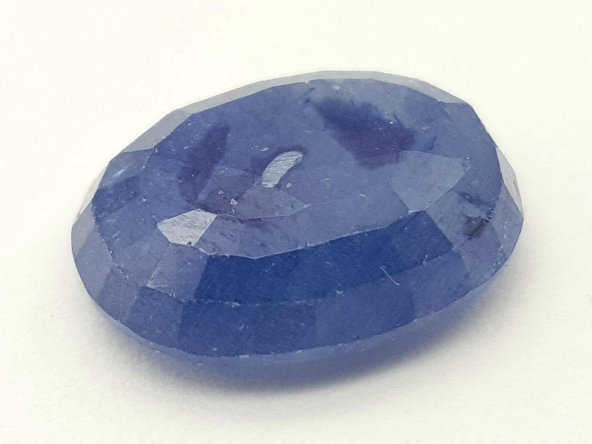 A 6.50ct African Blue Sapphire - AIG Certified. - Image 3 of 5
