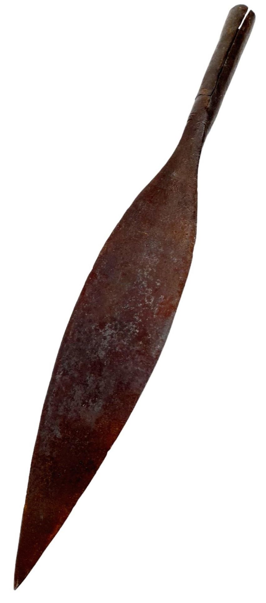 Victorian African Throwing Spear. Country of origin not known.