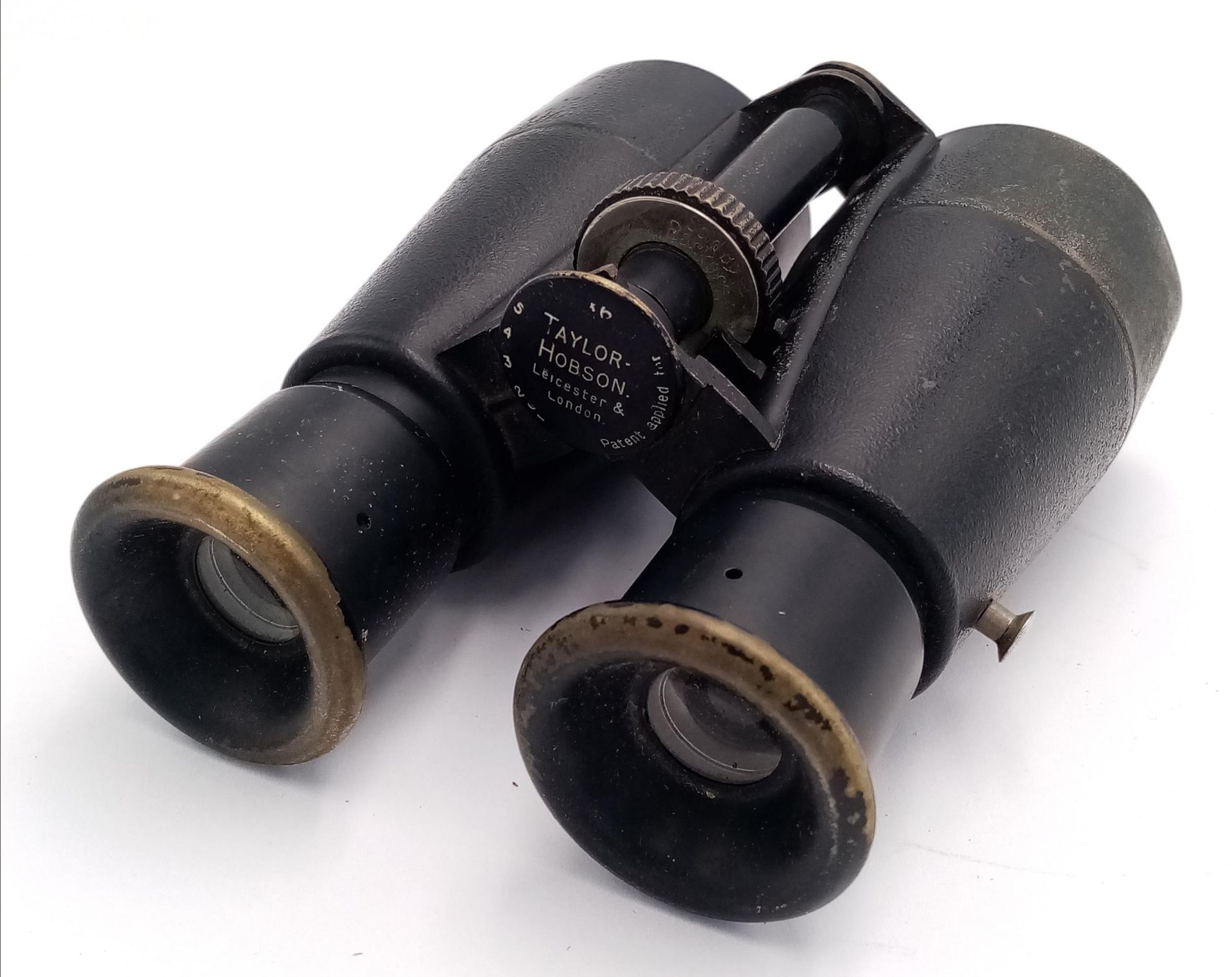 A pair of WW1 Private Purchase Binoculars own by Lt F.Coleman an Officer Observer in the Royal
