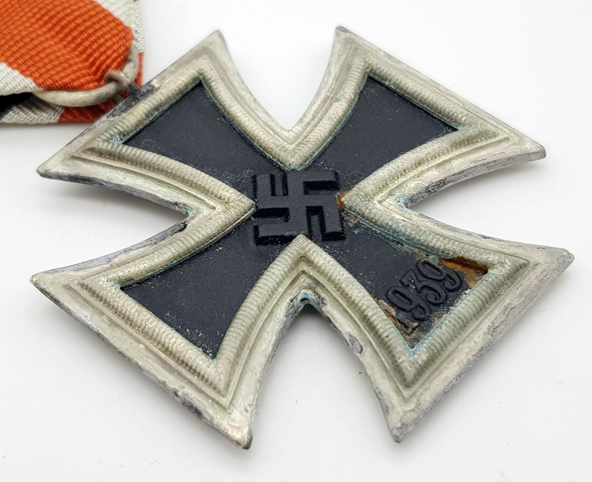 WW2 German Iron Cross 2nd Class. Ring Marked L/11 with envelope of issue. - Bild 4 aus 7