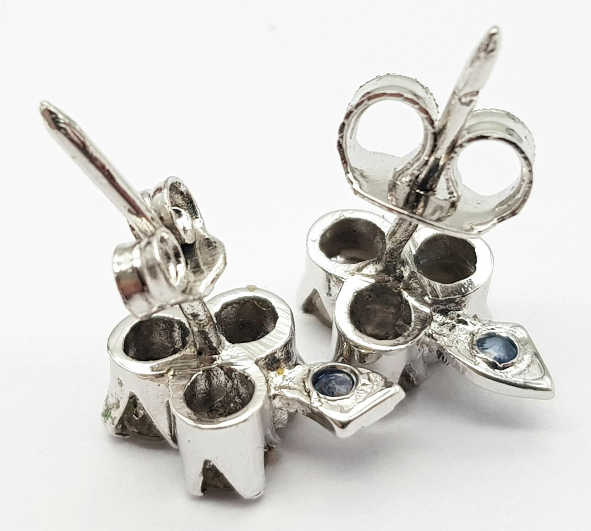 A Hand-Made Smoky Quartz Necklace, Pendant and Stud Earrings Set Made. 50ctw. W-16g. Ref: HV-2186 - Bild 4 aus 6