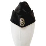 3rd Reich Schutzmannschaft Side Cap. Worn by the notorious Ukrainian Auxiliary Police.