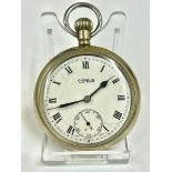 A Vintage gents Dimra pocket watch ticks / as found .