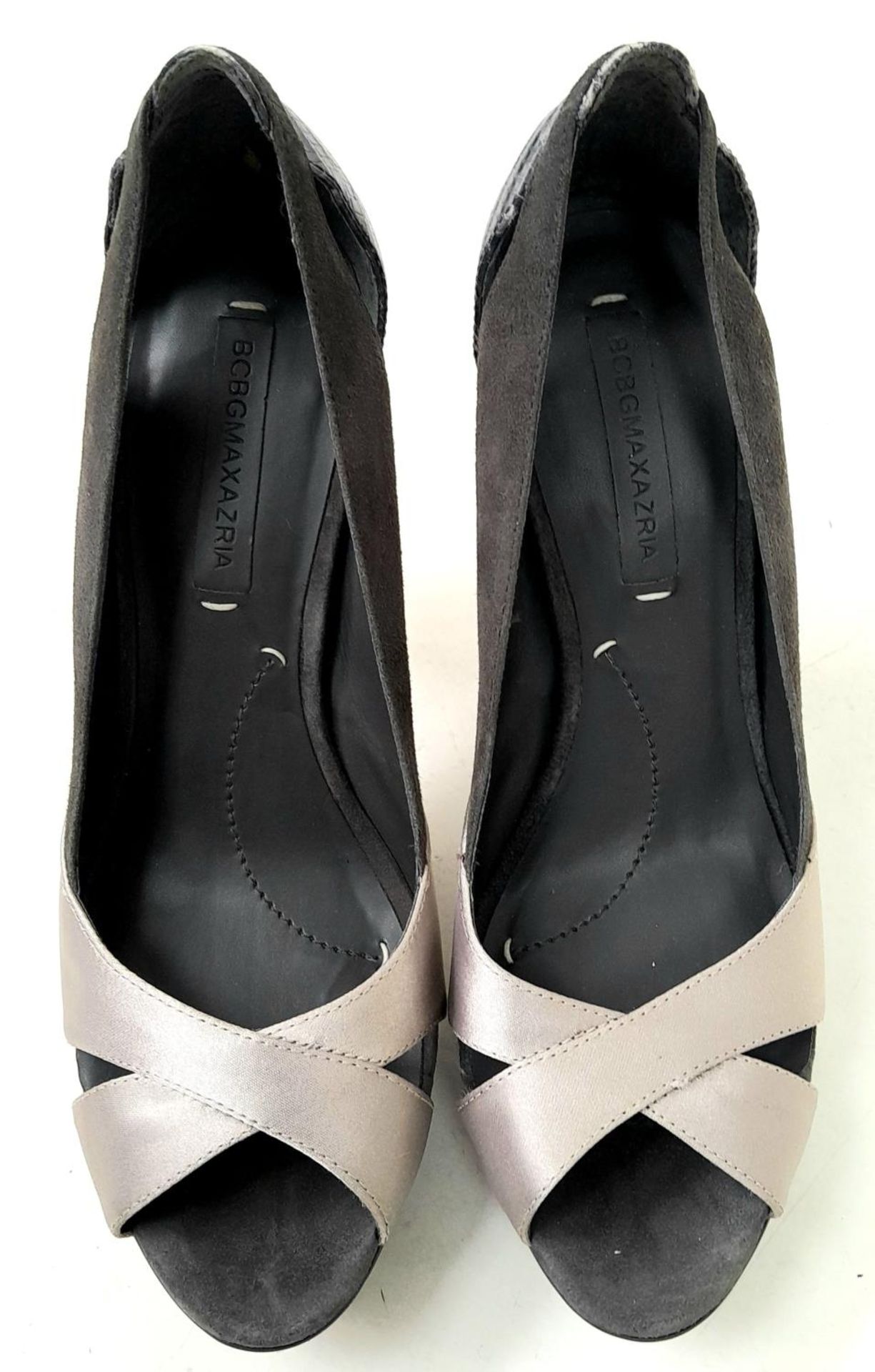 A pair of lightly used high heel (4") ladies shoes by Max Mara - Image 2 of 6