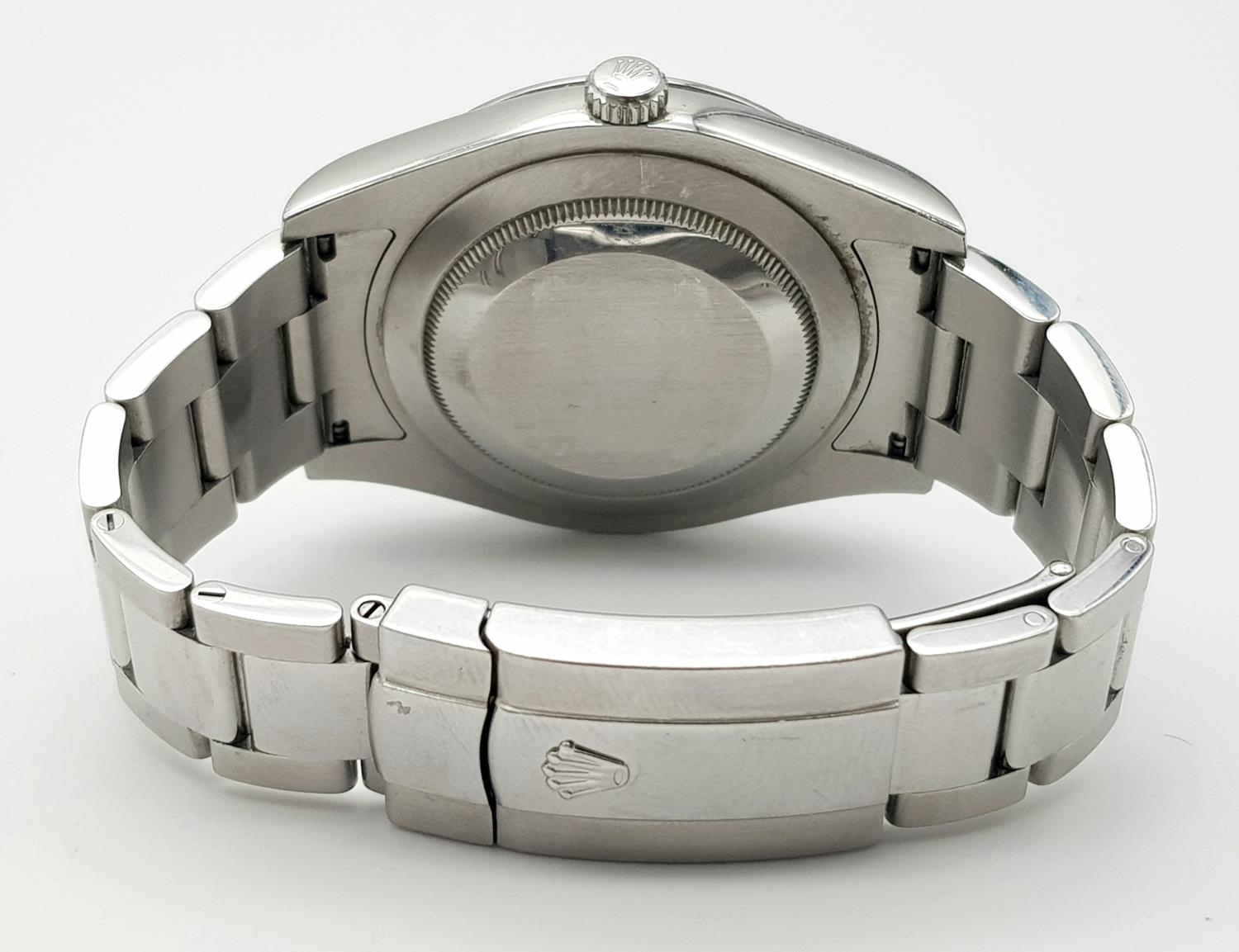 A Beautiful, Refined Rolex Automatic Datejust Gents Watch. Model 116300. Oyster-steel bracelet and - Bild 5 aus 9