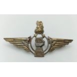 Unofficial 6th Airborne Armoured Recce Cap Badge. Several variants of this homemade D-Day badge were