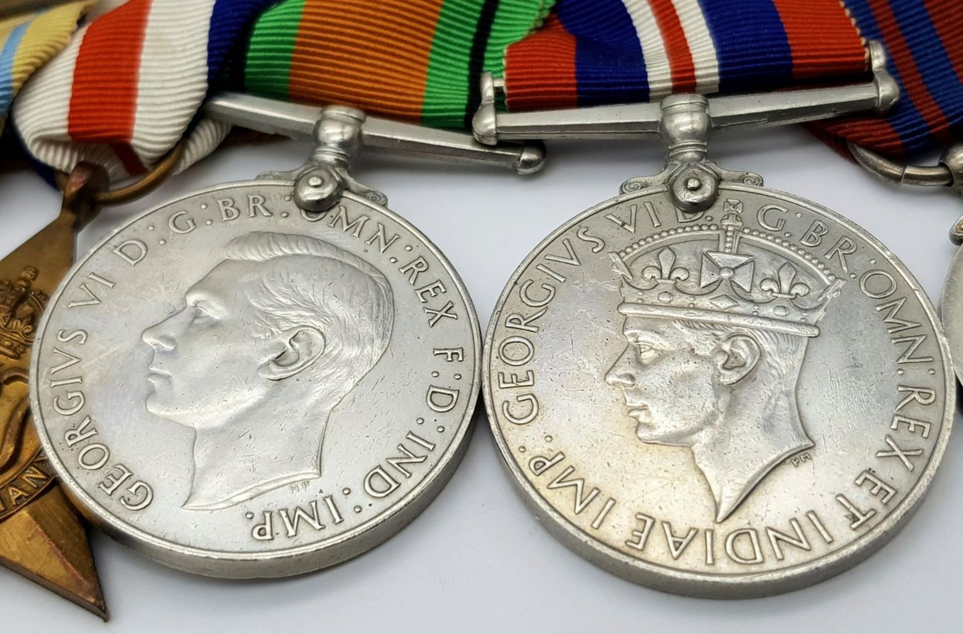 A WW2 long service group of seven medals to the Royal Corps of Signals: consisting of: 1939-1945 - Bild 5 aus 9