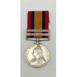Queen’s South Africa Medal 1899-1902, with two clasps: Cape Colony, Wittebergen. Named to : 2094 Cpl