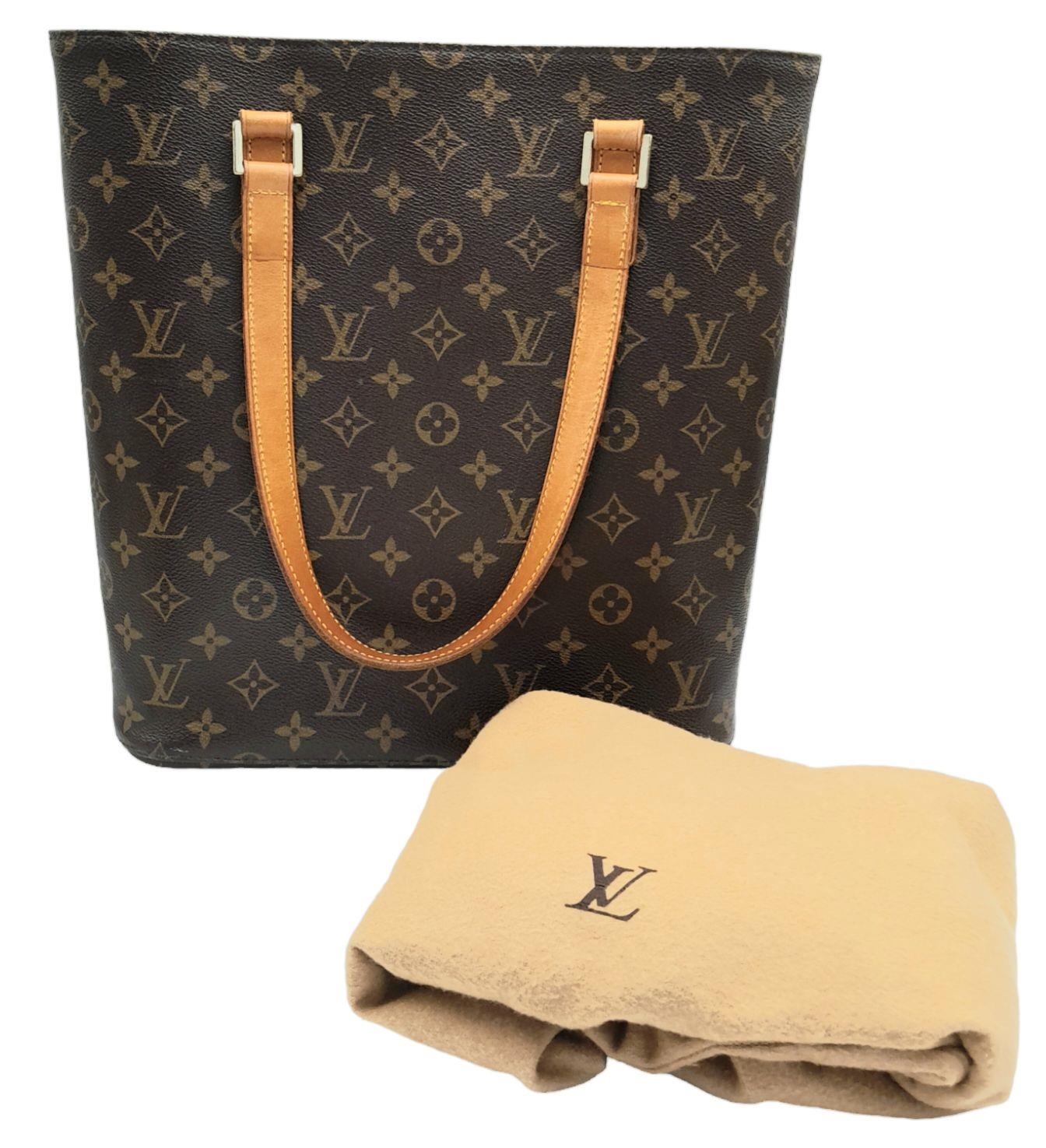 A Louis Vuitton Vavin GM Tote Bag. Monogramed canvas exterior with gold-toned hardware and two - Image 7 of 7