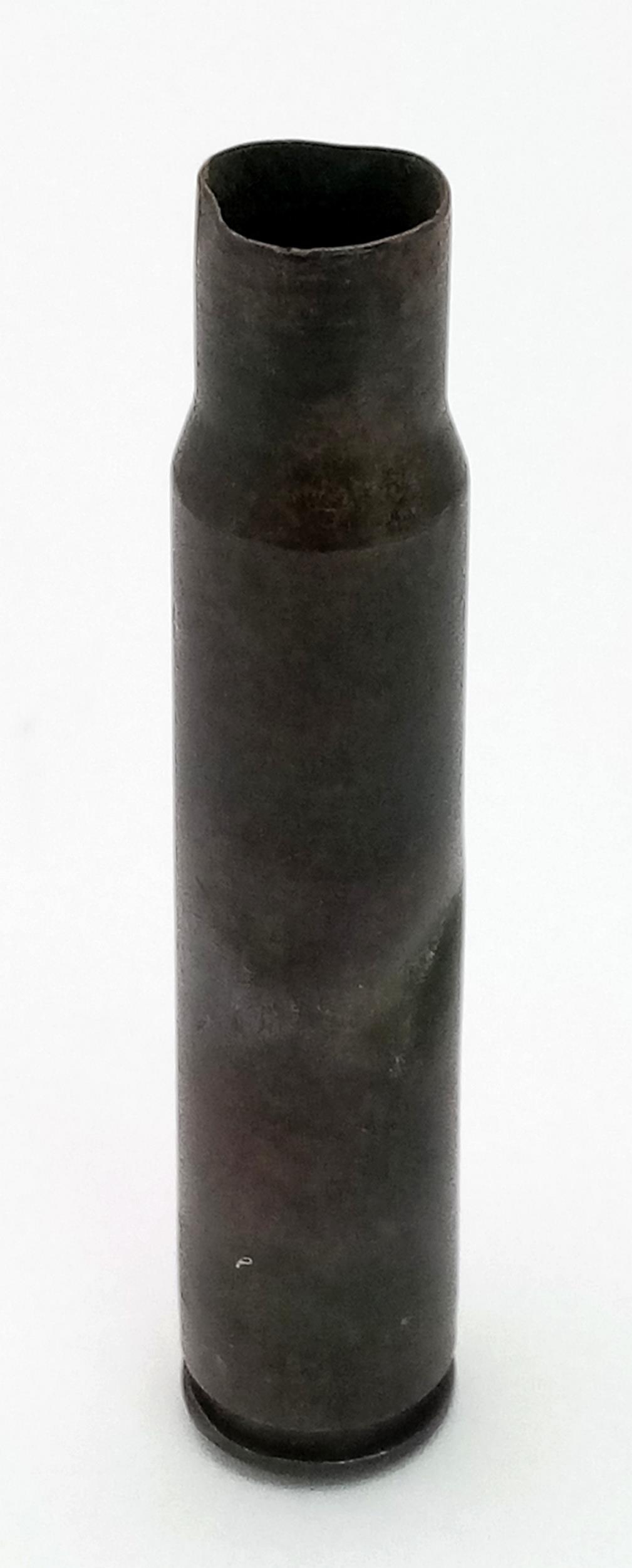 1938 Dated Waffen SS 7.92 INERT empty bullet case. The Shell primer has the classic rectangle - Bild 2 aus 4