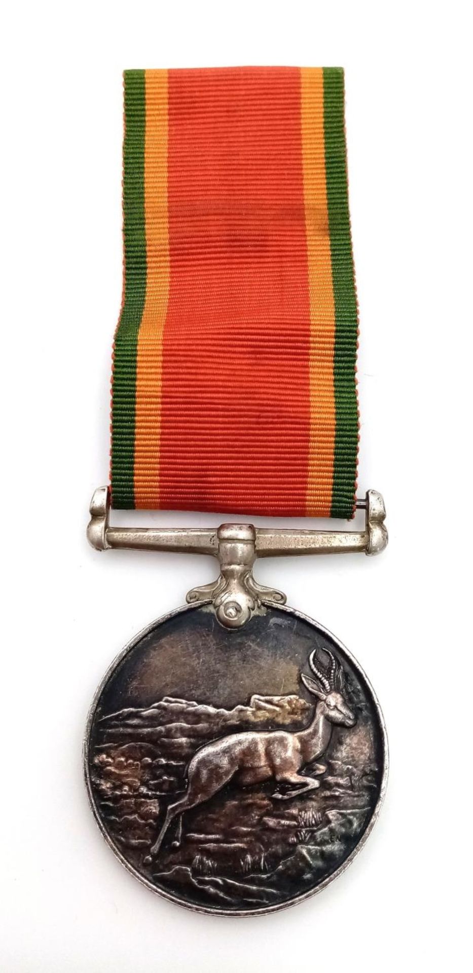 An African Service Medal with Ribbon - Awarded to J.W. Minogue.