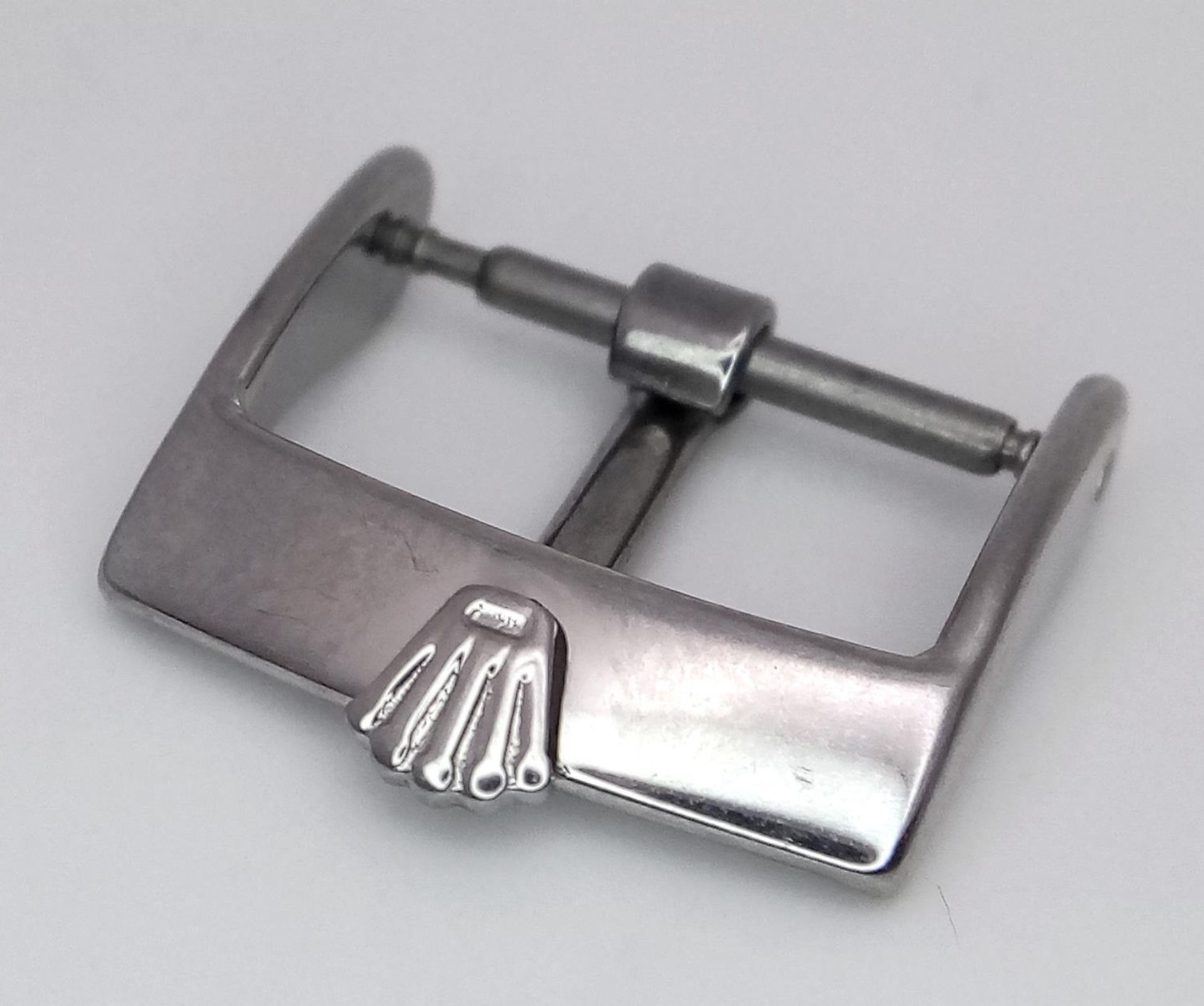 A Rolex Branded Watch Strap Buckle. - Bild 2 aus 4