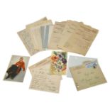 A Fascinating Parcel of 25 Original WW2 Prisoner of War Letters and Postcards. Procured from the