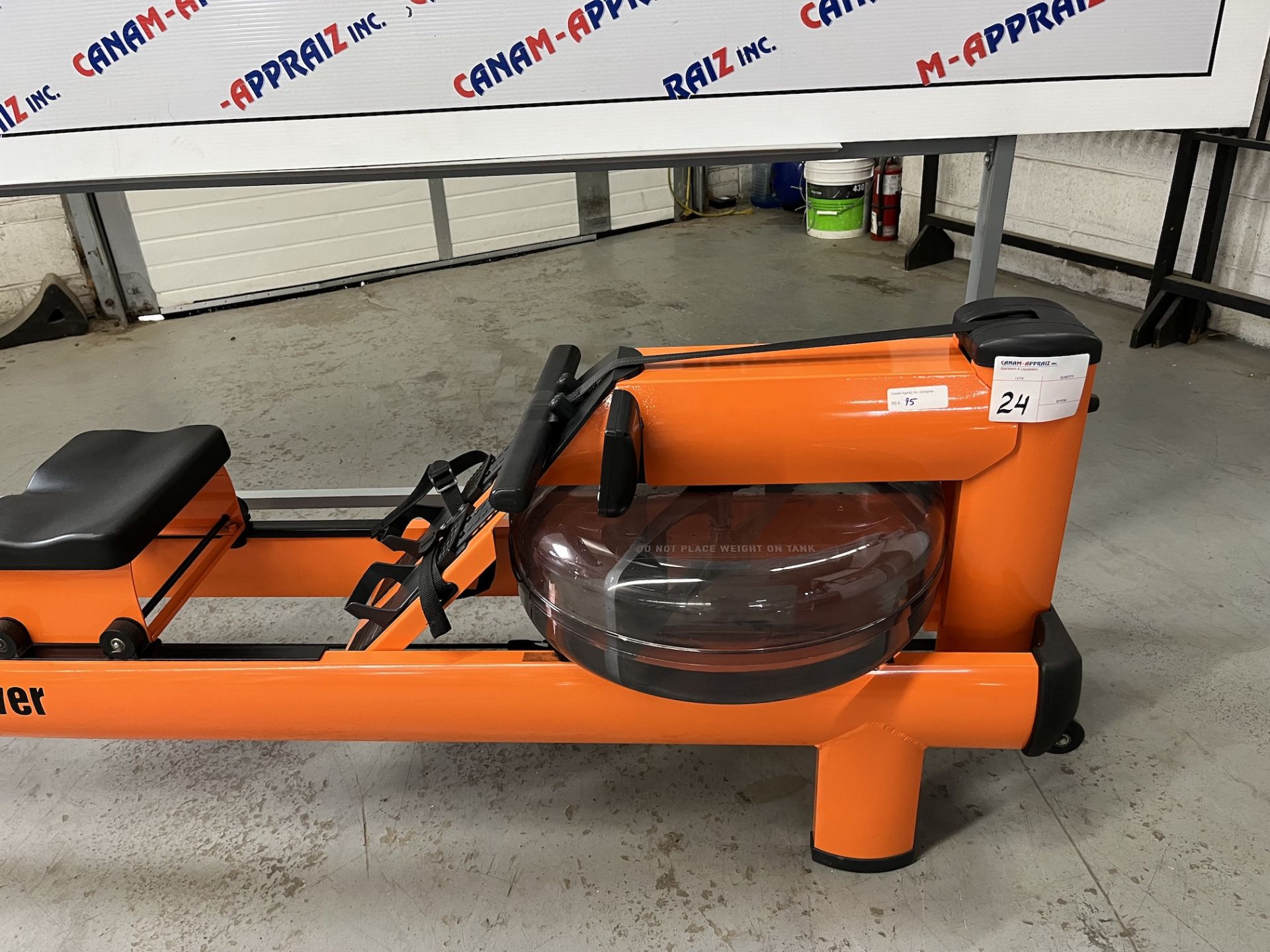 WaterRower - Orange Rowing Exercise Machine