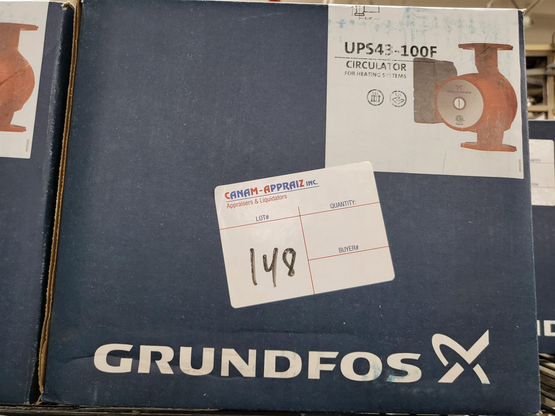 Grundfos X UPS43 - 100F Circulator For Heating System