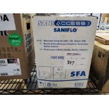 Sani Access 3 Saniflo - 1/2 HP Macerator/Pump for Toilet, Sink, Showe & Bath - Model: 82