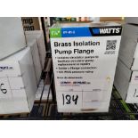 Watts 1 1/4" IPF-M1-S Brass Isolation Pump Flange