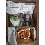 Mixed Lot of Plumbing Supplies - See Photos for Details